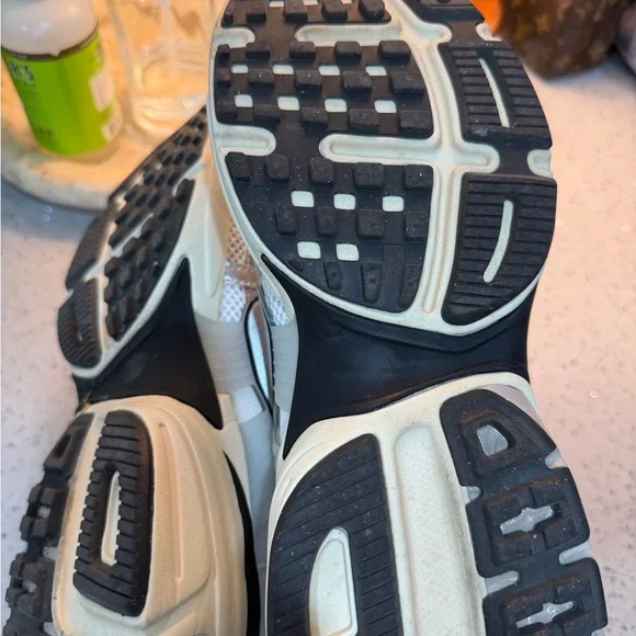 Nike White and Tan Athletic Shoes - Picture 6 of 7